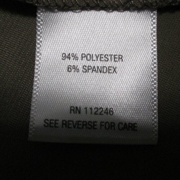 Sami & Jo tan top, feminine, stretchy, pearl neckline, 3/4 sleeves size 3x - Picture 3 of 8